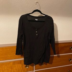 Basic Editions basic black tee